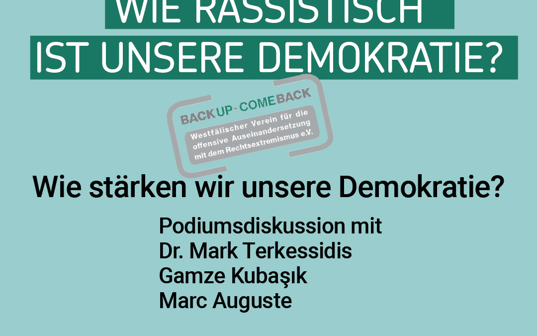 Veranstaltung: Wie rassistisch ist unsere Demokratie?